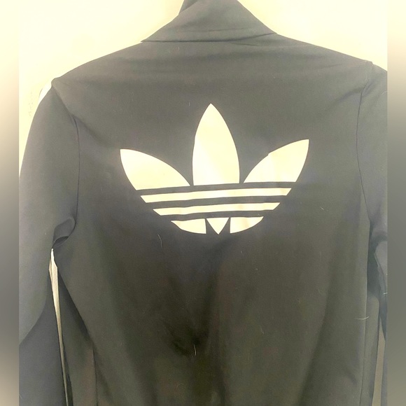 Adidas womens Essentials 3-stripes Tricot Track Jacket - Picture 3 of 4